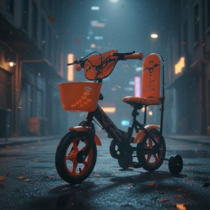 صورة دراجة هوائية للأطفال 10 بوصات